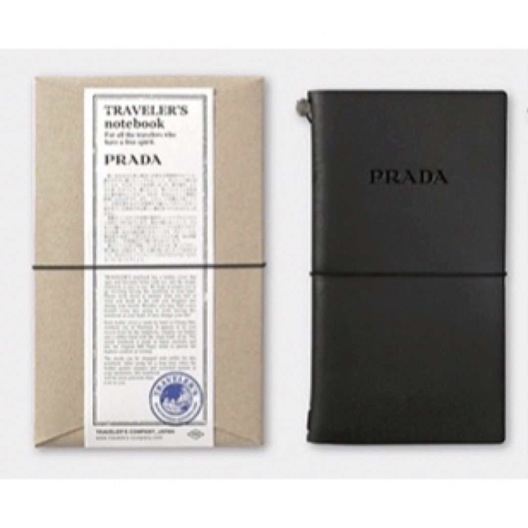 PRADA トラベラーズノート 付属ノート有り プラダ 限定 チャーム付き