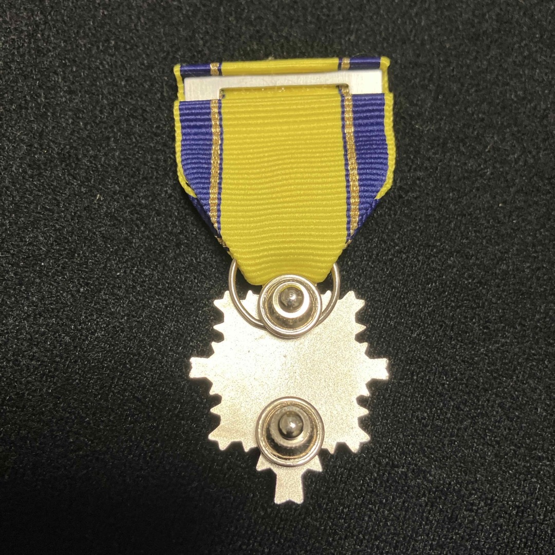 最新 防衛功労章 第7号 激レア 極美品!】第三級 防衛功労章 第7号賞詞