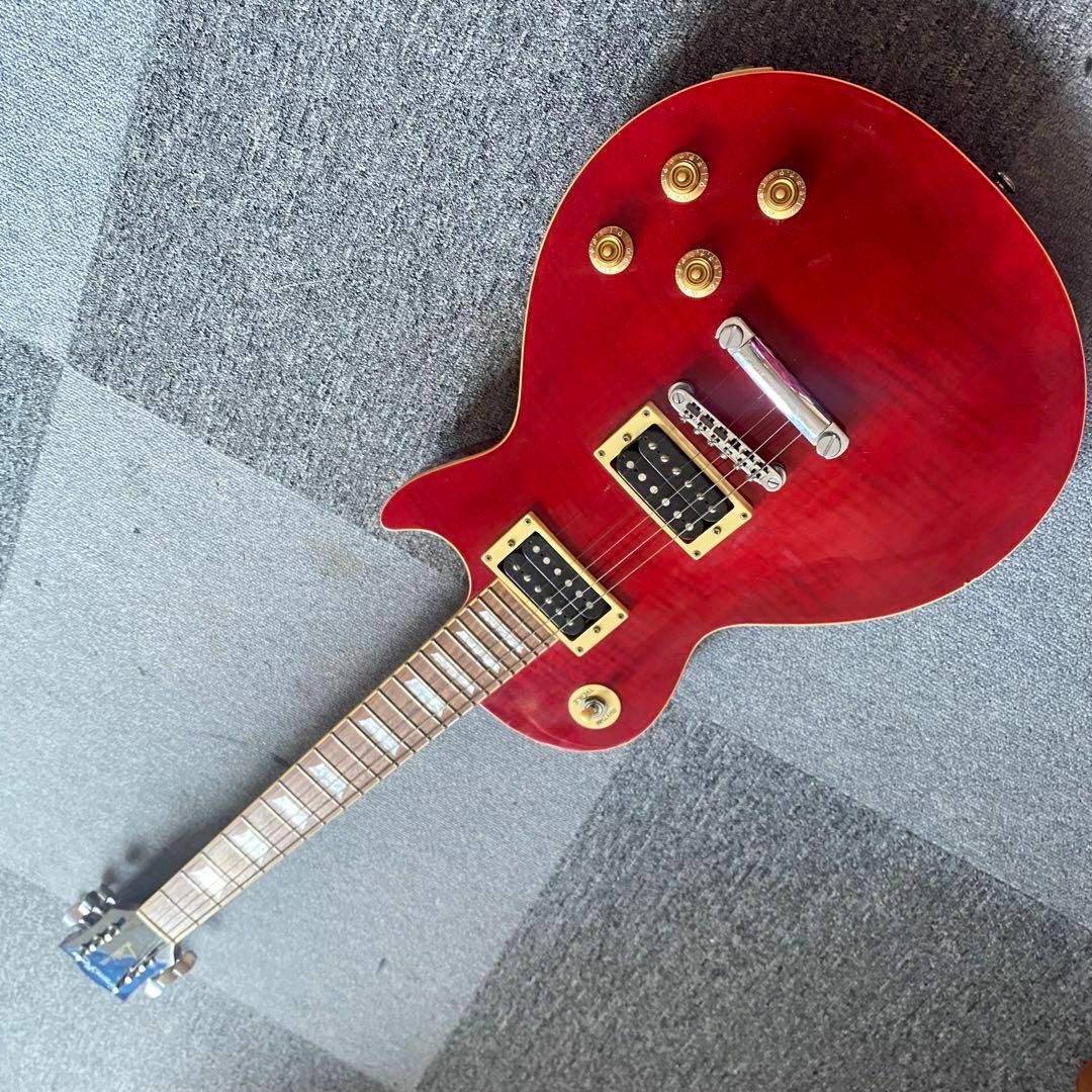 グラスルーツ ESP！レスポールスタンダード リミテッドモデル！木目