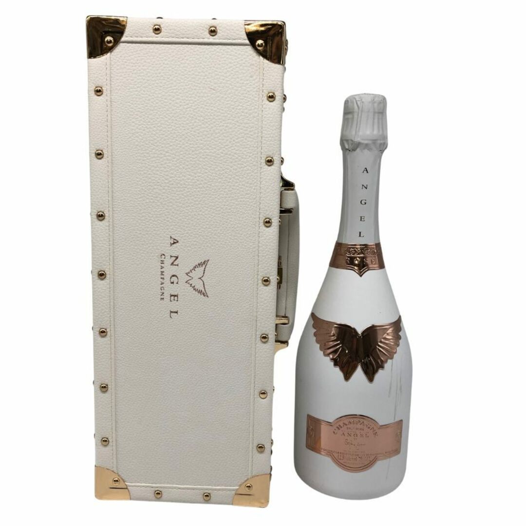 未開栓エンジェル シャンパン ロゼ ホワイト 750ml 箱付き ホワイト