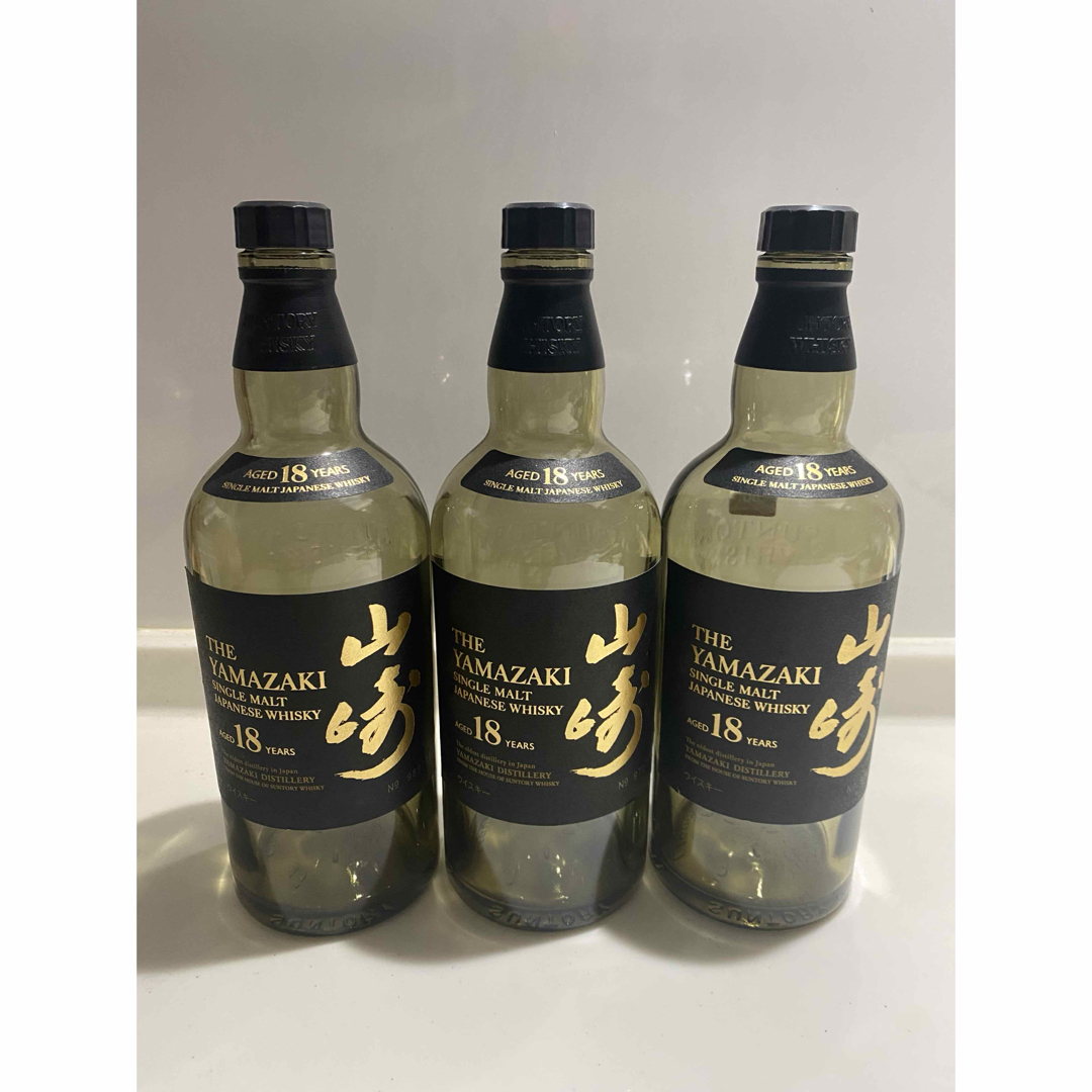 白州 18年 & 竹鶴 35年 空瓶 箱無し 白州 18年 & 竹鶴 35年 空瓶 箱