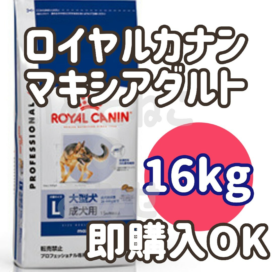 16kg】ロイヤルカナン ミディアム アダルト 中型犬成犬用