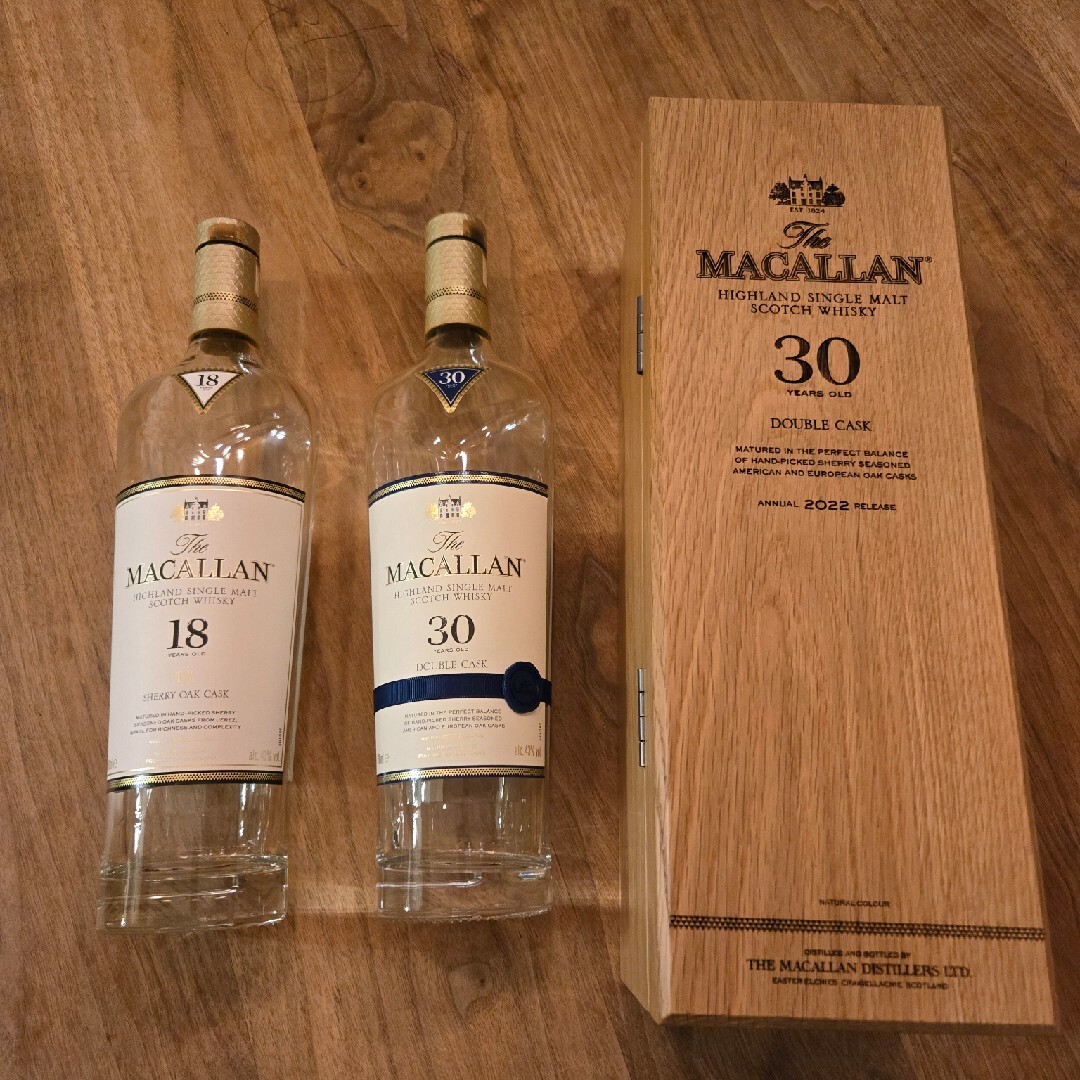 MACALLAN 30年 シングルモルトウイスキー木箱 MACALLAN 30年ハイランド