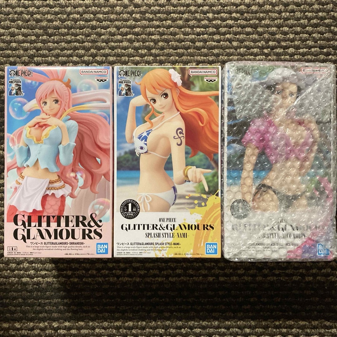 ワンピース GLITTER&GLAMOURS ナミ ビビ ハンコック しらほし