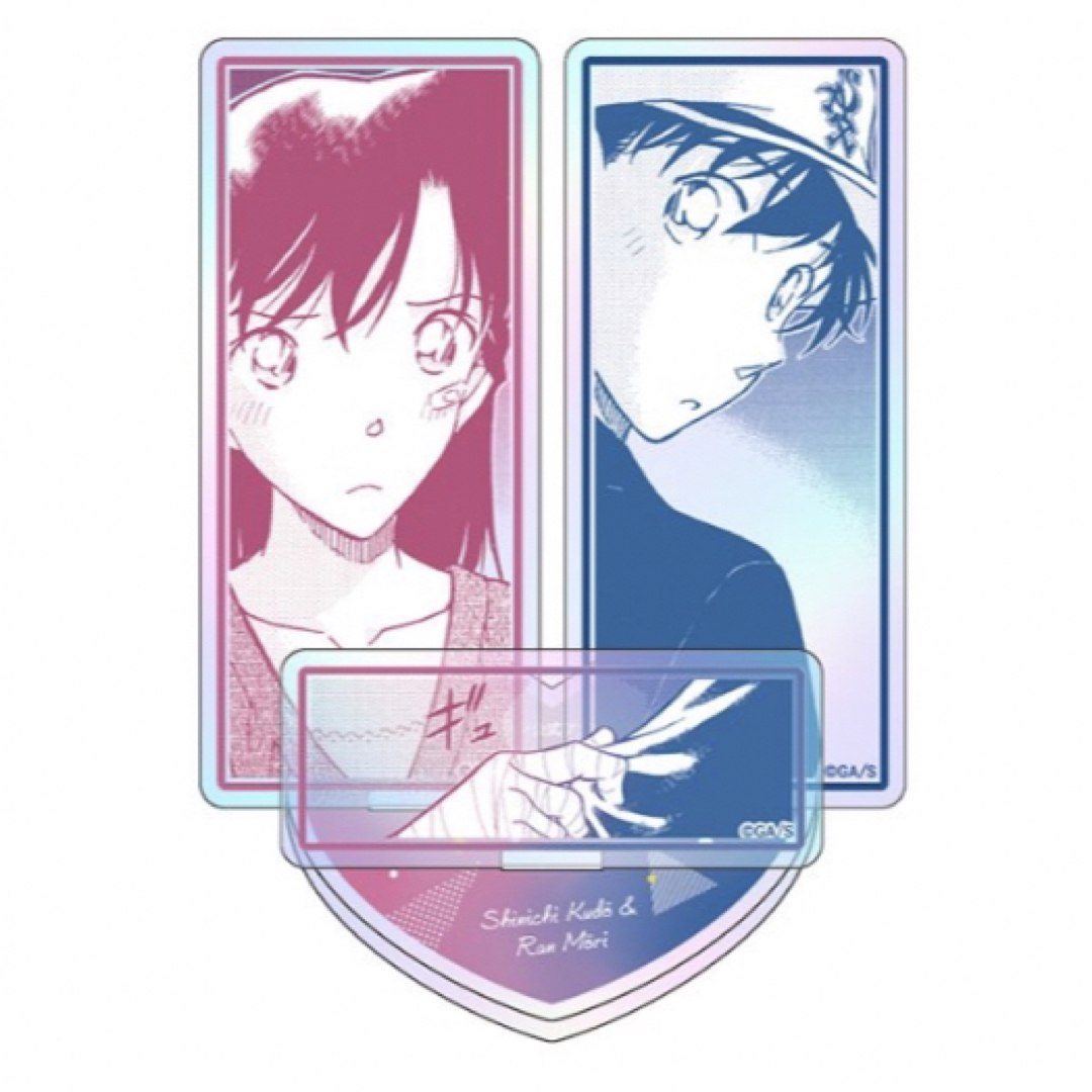 名探偵コナン CD 非売品 特典 缶バッジ 工藤新一 毛利蘭