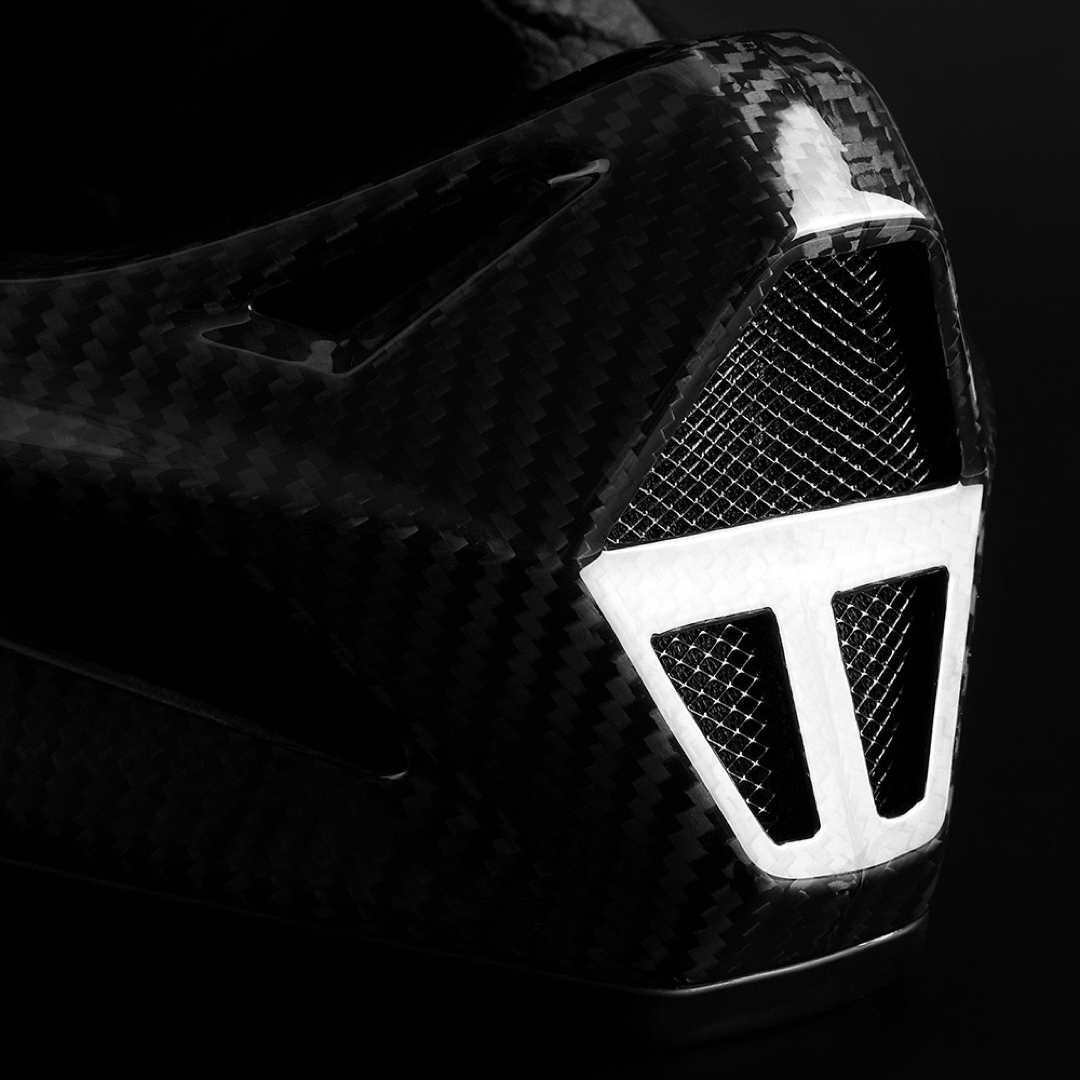 ヘルメットライトピークダウンヒルオートバイヘルメットカーボンファイバー