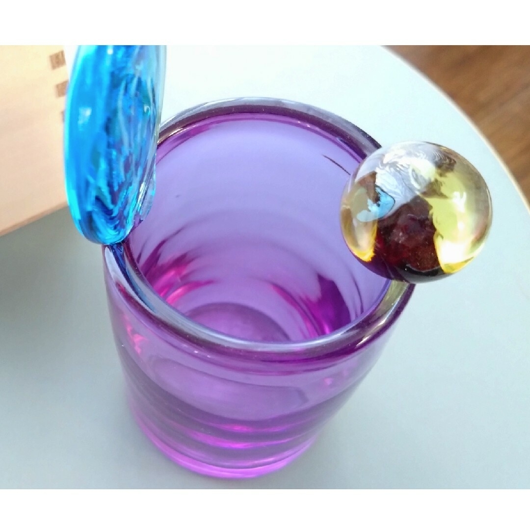 イッタラ イッタラ scope ポムポム 修復歴あり アメジスト