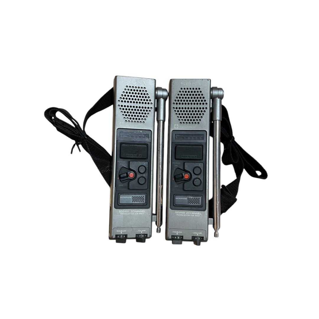 SONY ICB-870T 市民ラジオ トランシーバー 2025年最新】SONY ICB-870T