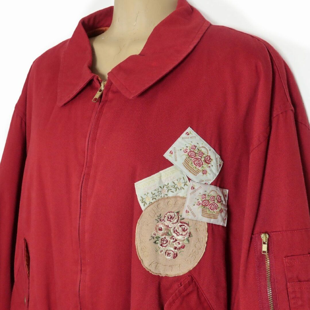 DENIM ROSE ワッペンポロシャツ Denim rose（デニムローズ）ワッペン