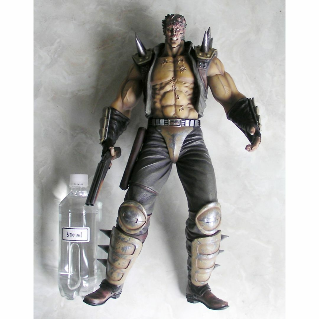 海洋堂 - 北斗の拳 メガソフビアドバンス ジャギ 限定素顔付属 f415の