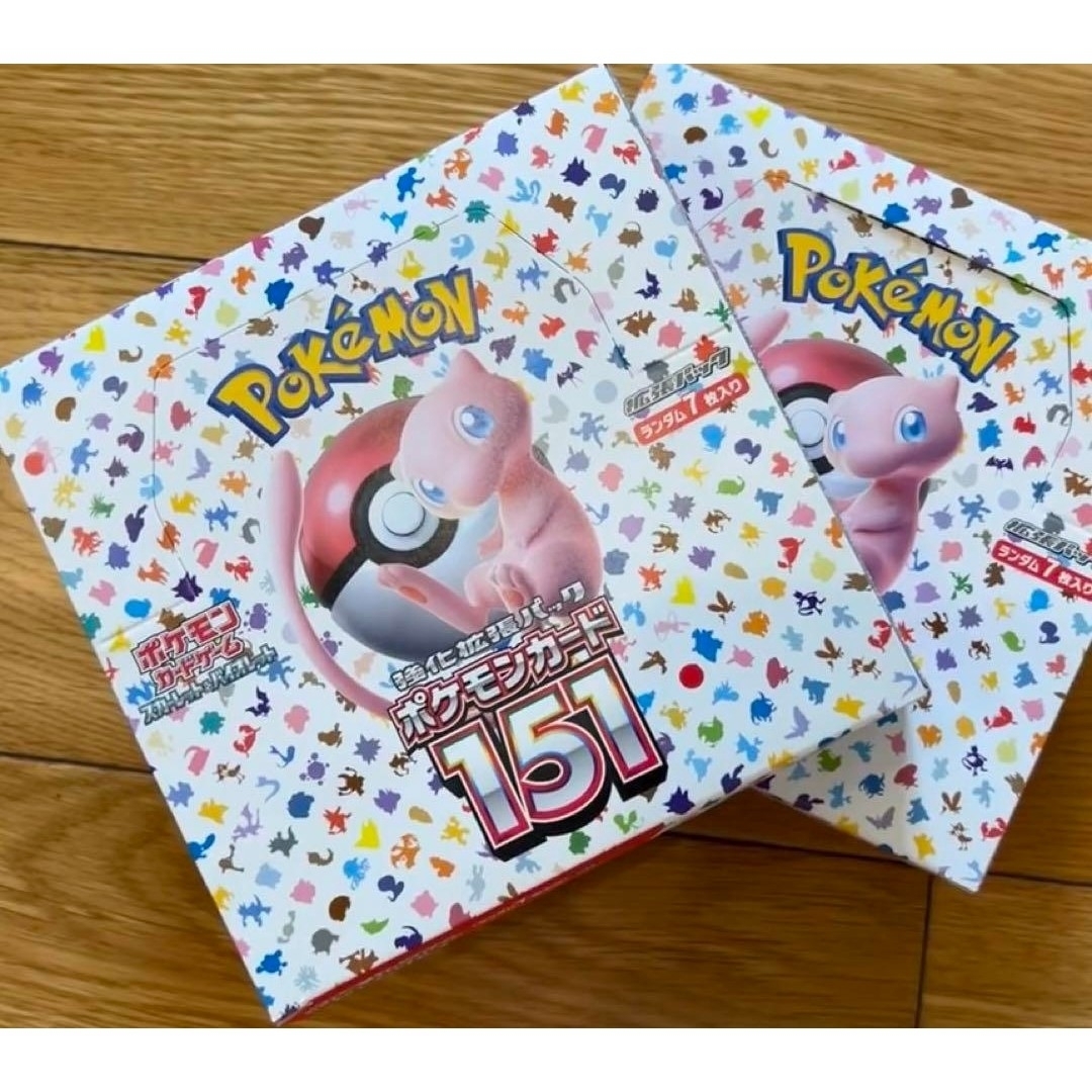 シュリンク未開封 強化拡張パック ポケモンカード151 ポケカ BOX
