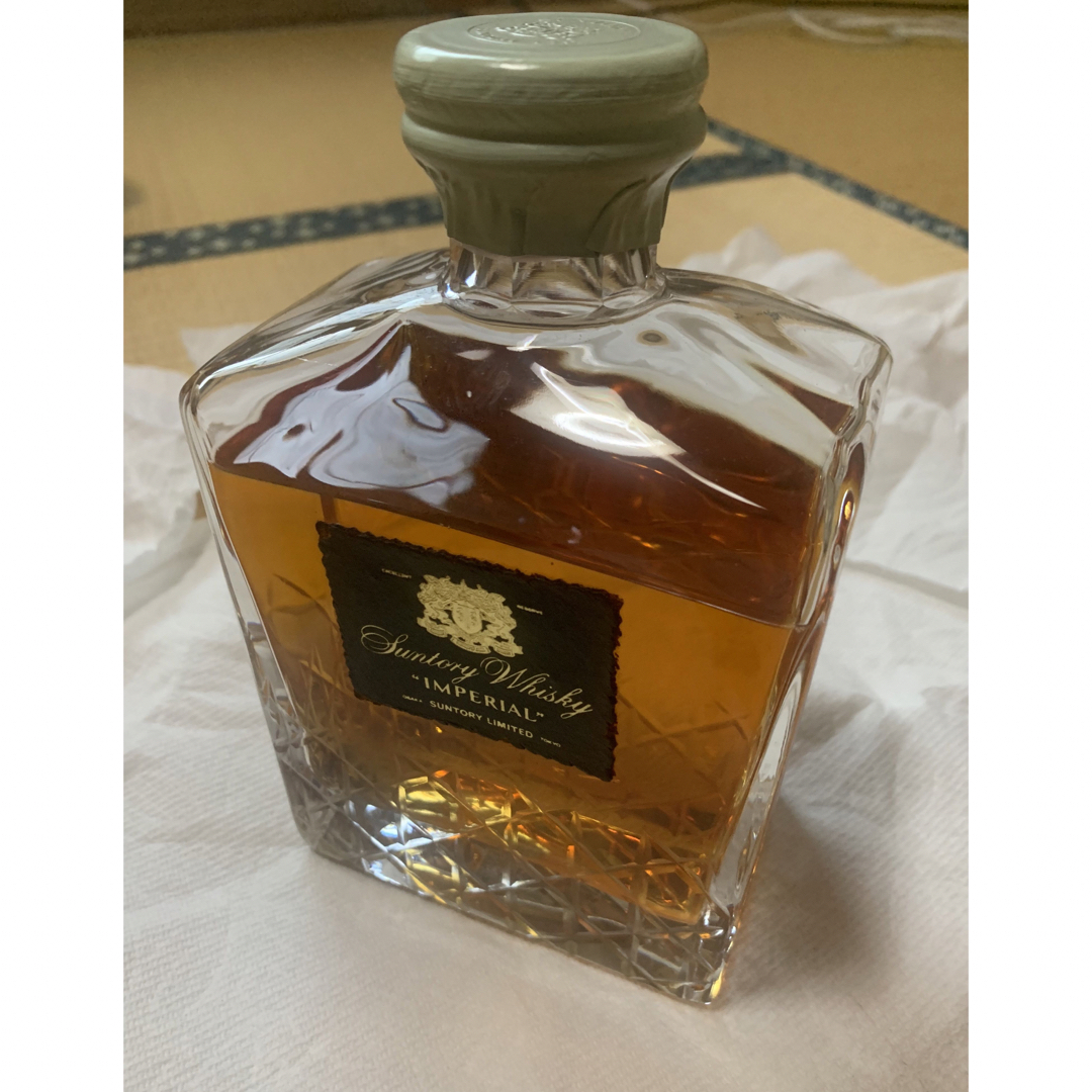 古酒 サントリー インペリアル SUNTORY IMPERIAL カガミクリスタル 箱