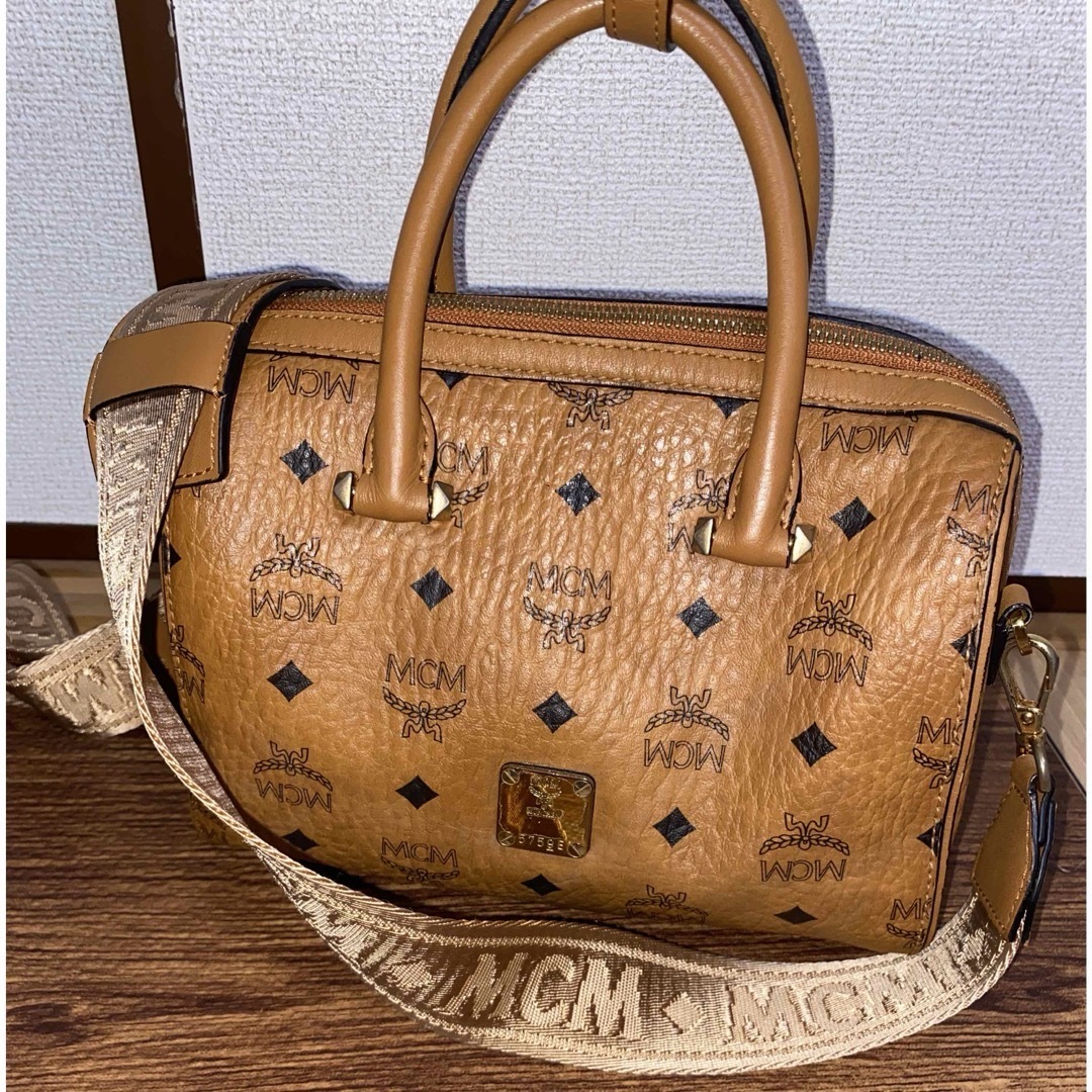 MCM 美品！ボストンバッグ 大容量 MCMボストン