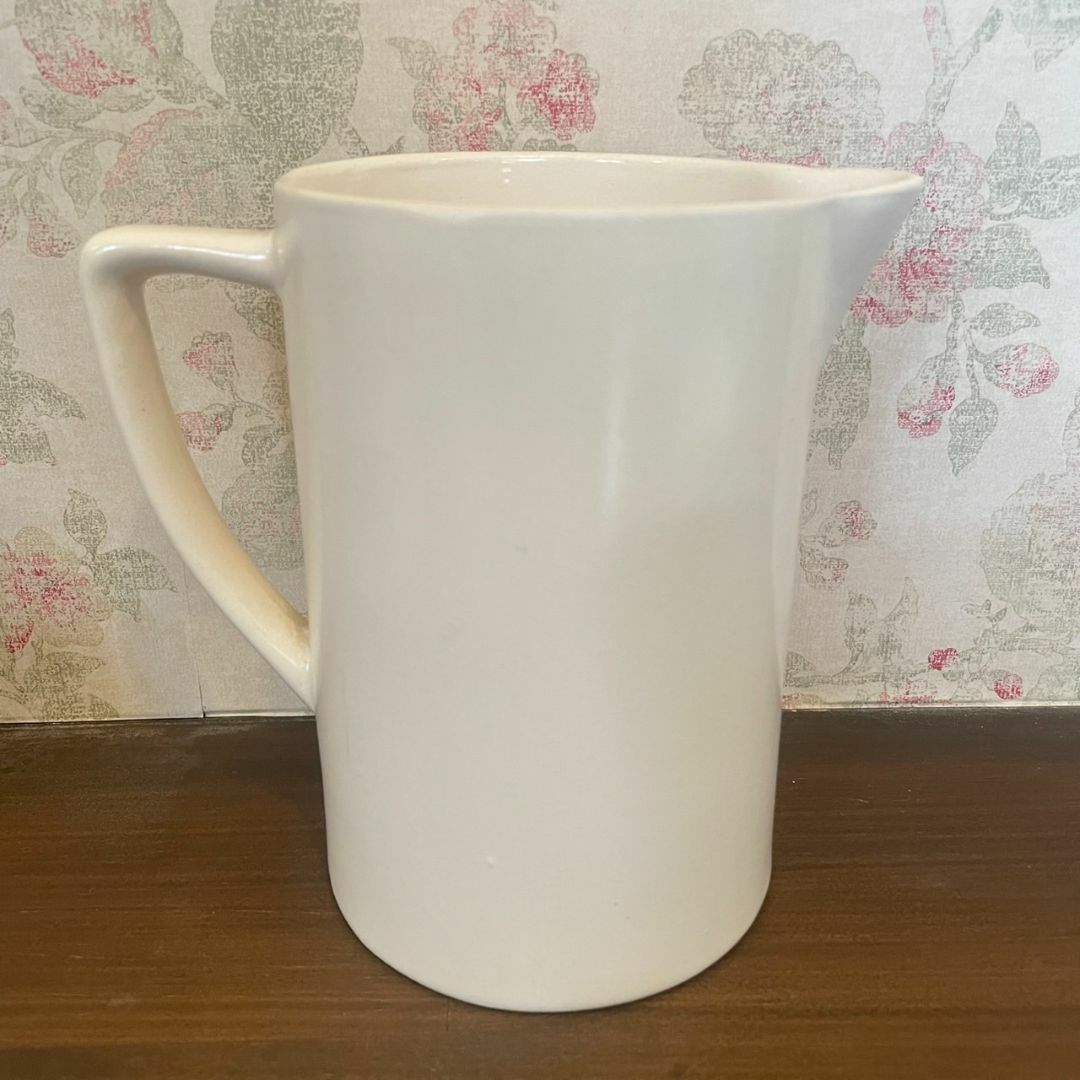 英国アンティーク 花柄 ジャグ 3個 イギリス ジャンク ブロカント 蚤の市