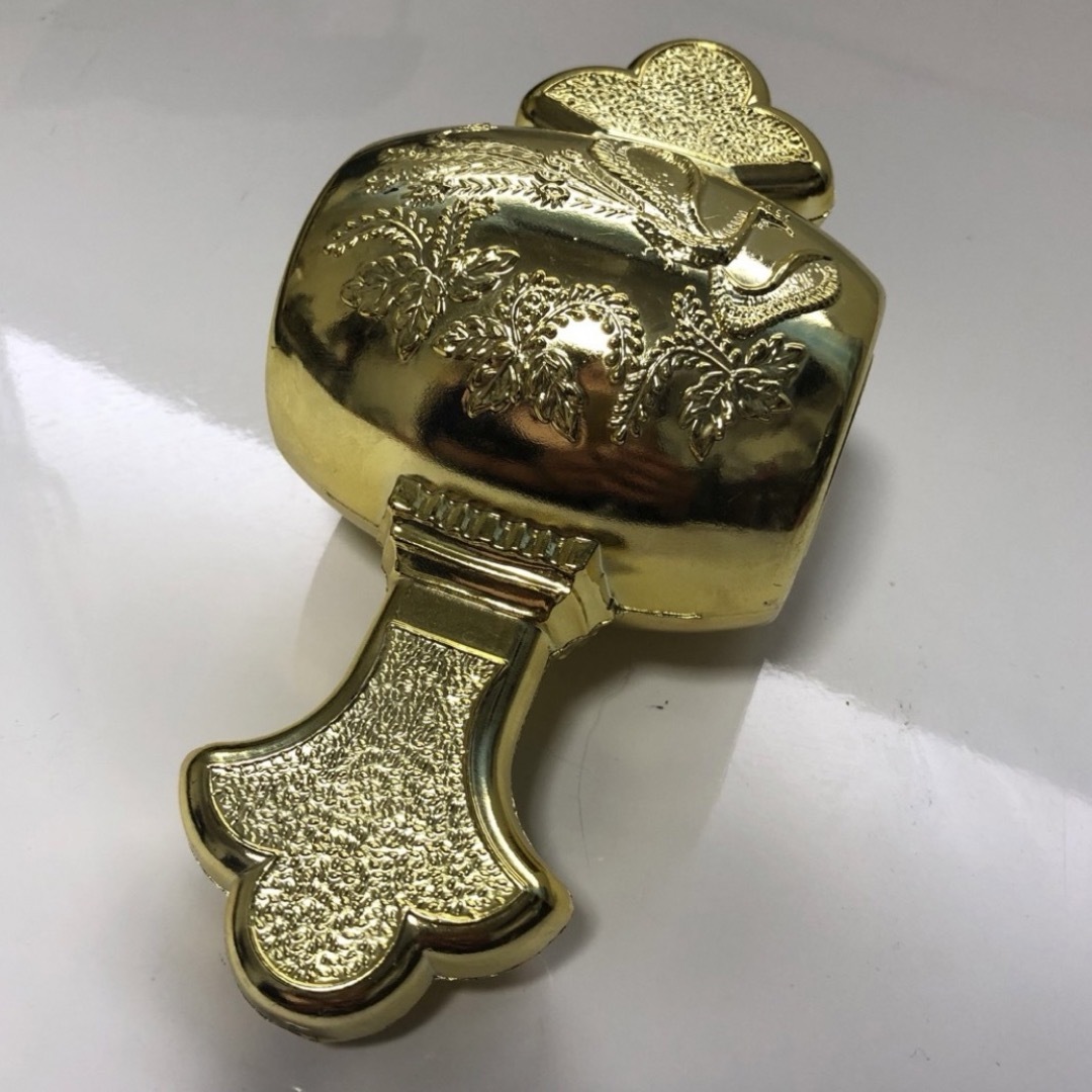 24K金メッキ 日本伝統オブジェ 打ち出の小槌