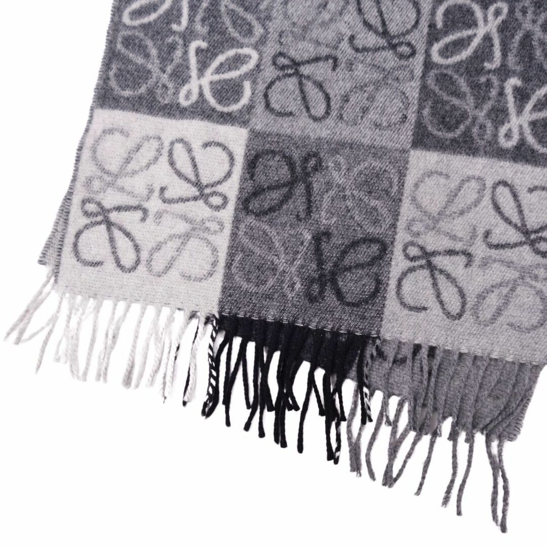 LOEWE - 極美品 ロエベ LOEWE マフラー スカーフ チェッカーボード