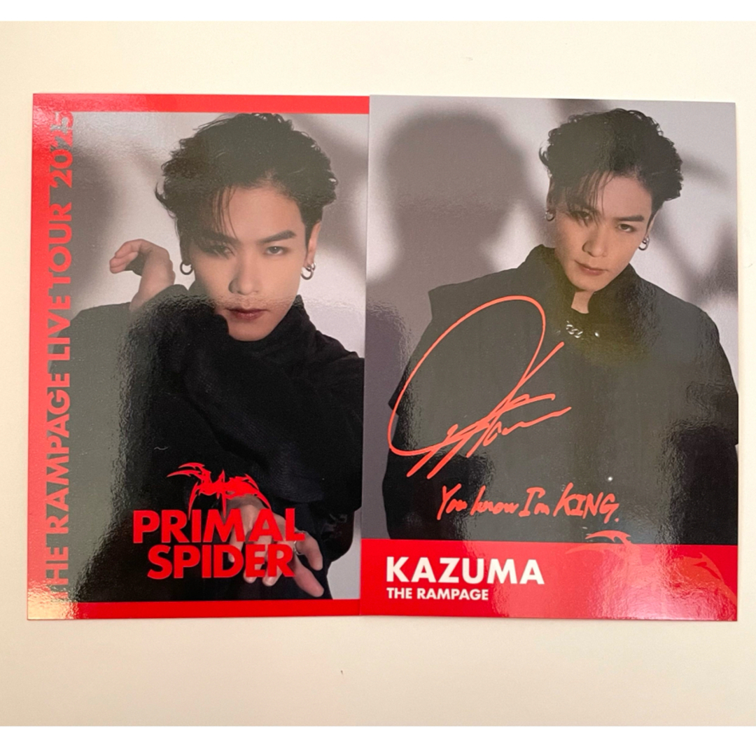 川村壱馬 ステッカーカード シクレ RAMPAGE 川村壱馬 PRIMAL SPIDER