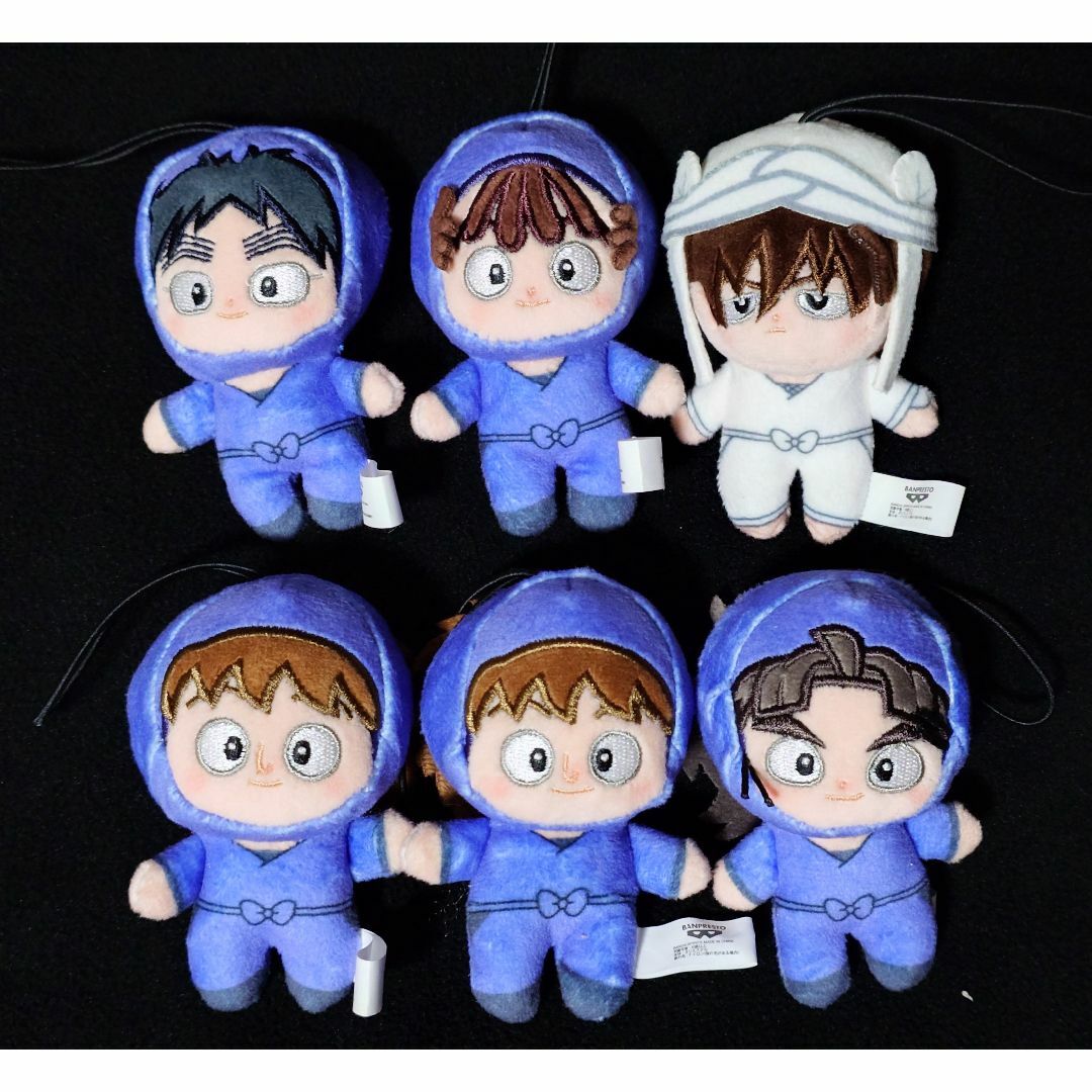 忍たま乱太郎 ほわぬい 5年生 久々知 尾浜 不破 鉢屋 竹谷 天