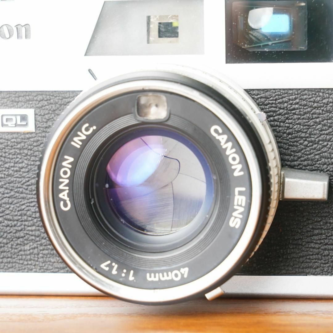 動作確認済◎Canon ニューキャノネットQL17 G-III フィルムカメラ4