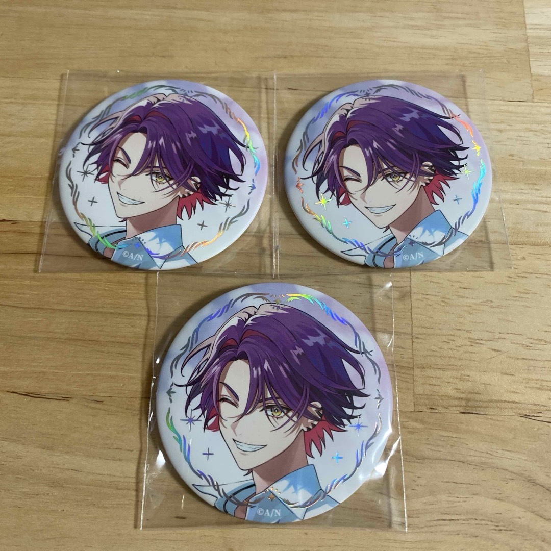 にじさんじ 佐伯イッテツ ART 缶バッジ カード