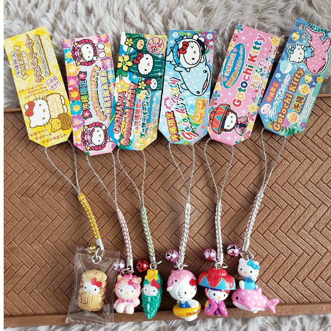 ご当地キティ バラ売りok! ご当地値付けキティちゃんストラップ （東