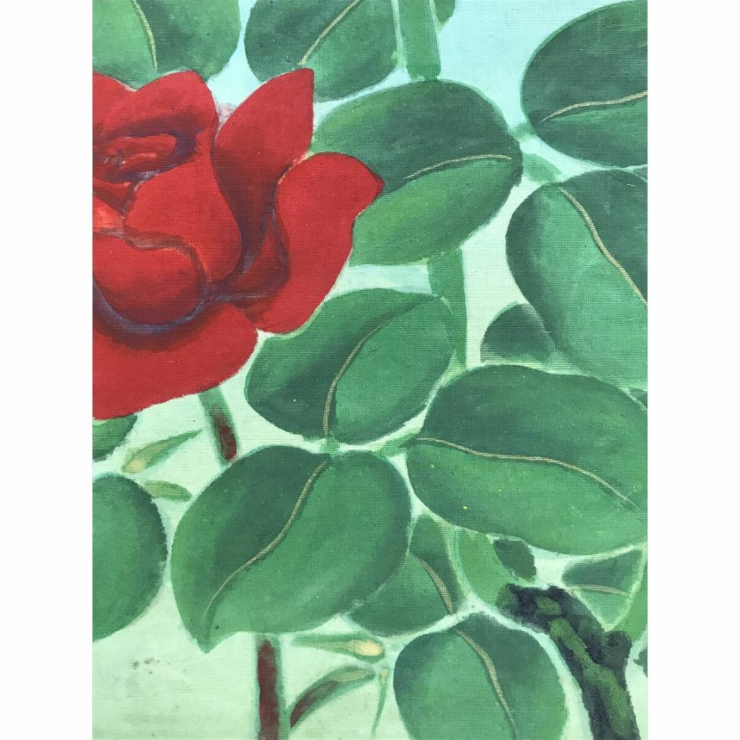 1074 左舟 薔薇 掛軸 1074 左舟 薔薇 掛軸 1074 左舟 薔薇 掛軸 1074