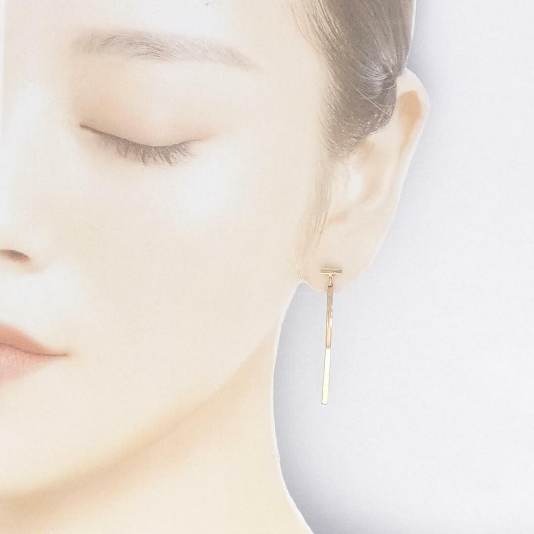 tara Tiffany & Co. シルバーTワイヤーバーピアス TIFFANY&Co