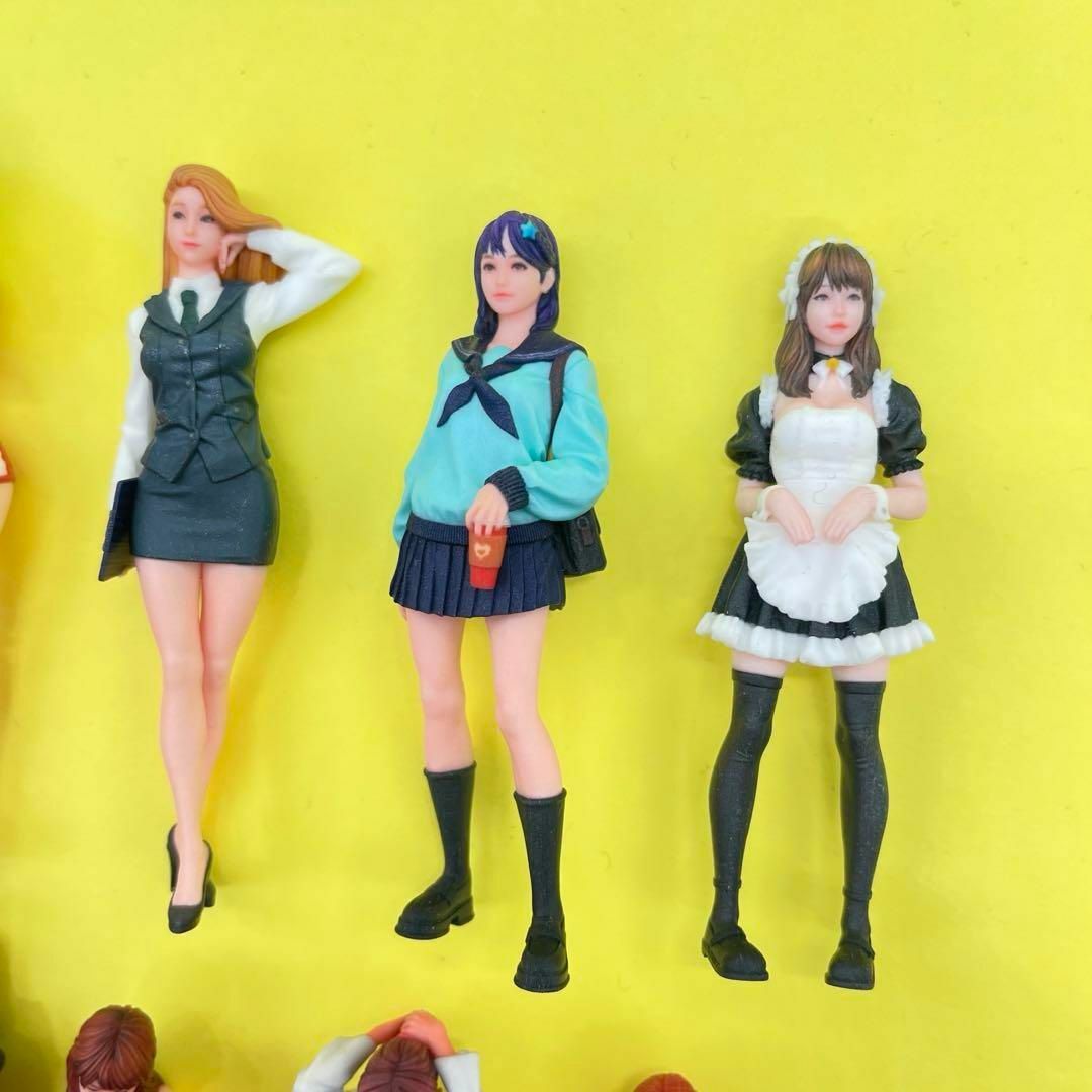 1/18 オーシャンコスモス フィギュア8体 完成品 1/64より大 ミニカーに