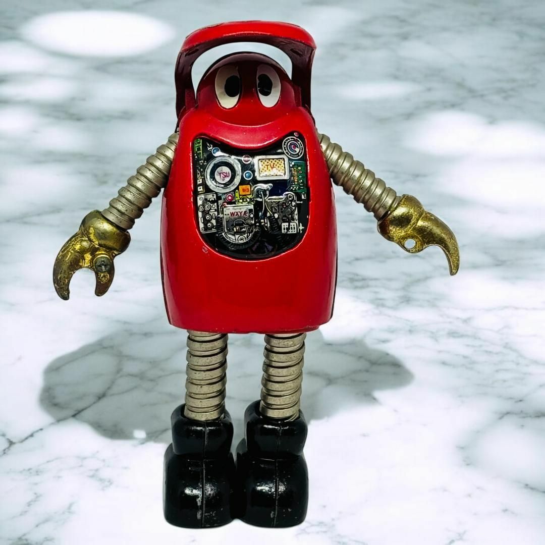 激希少】 がんばれロボコン 超合金 当時物 赤いボディのG級ロボット