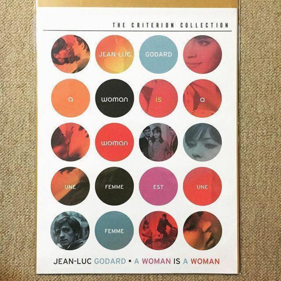 布 ポスター「女は女である アンナ・カリーナ ジャン＝リュック