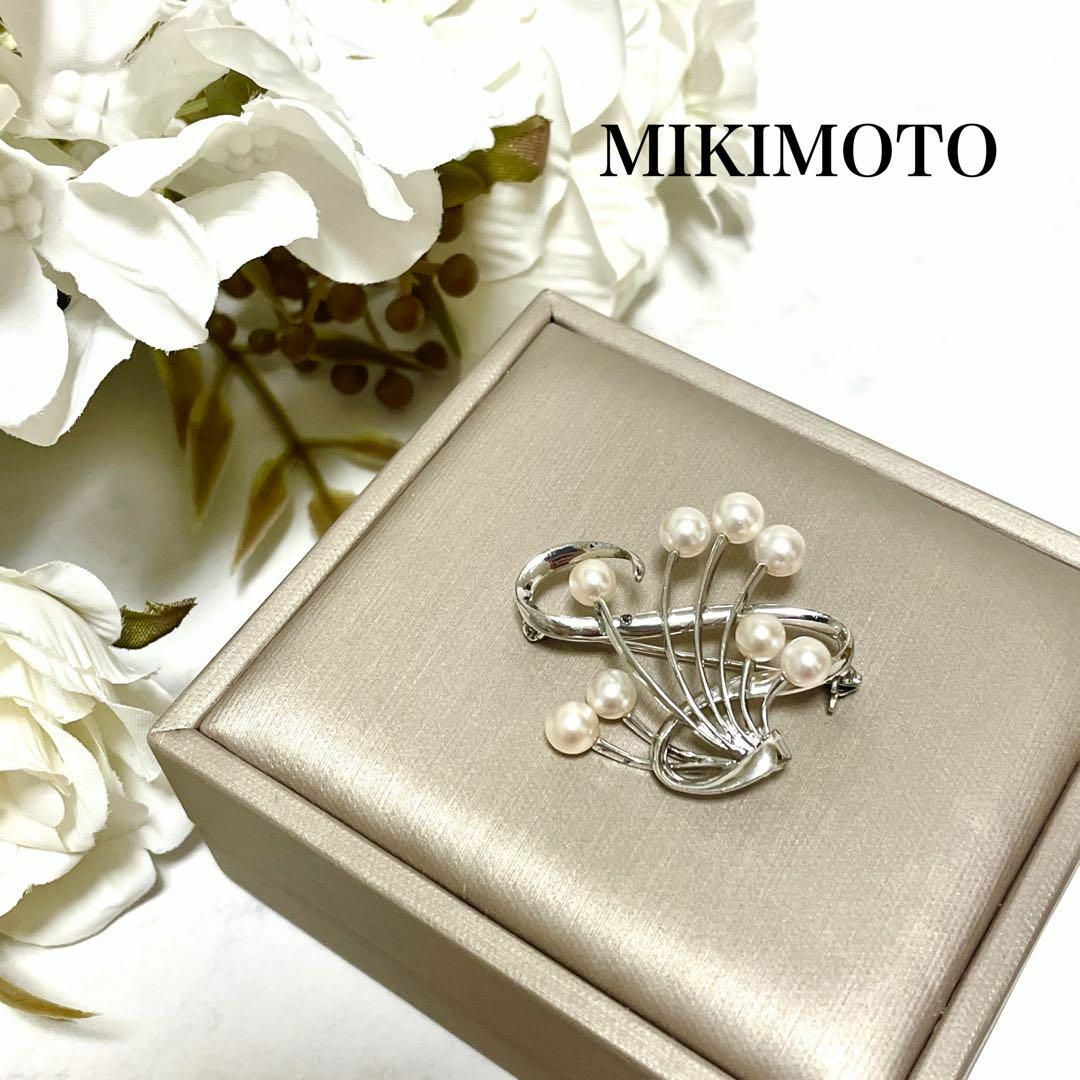 MIKIMOTO ミキモト 真珠 ブローチ 皇室御用達