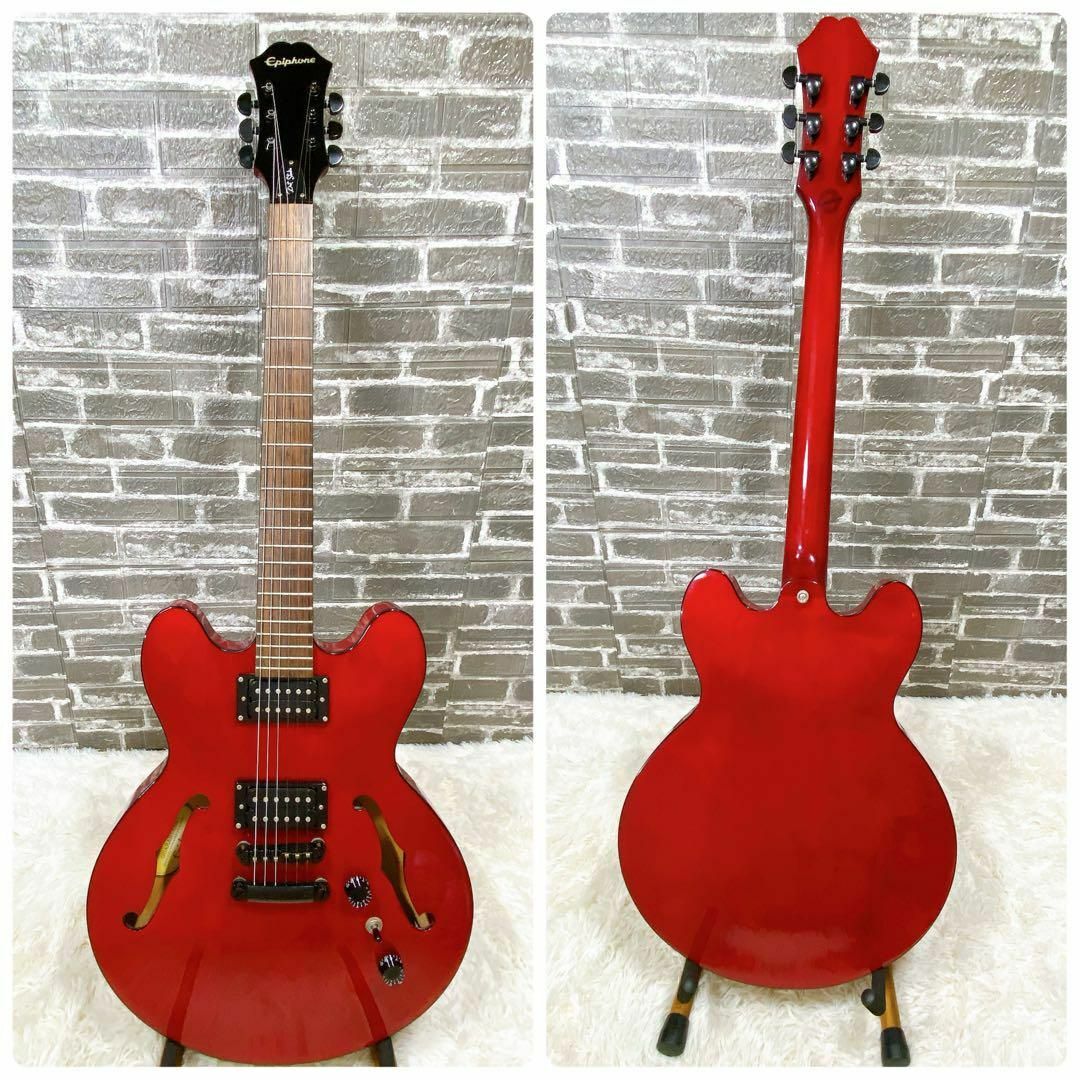 Epiphone Dot Studio セミアコ シースルー ボディ