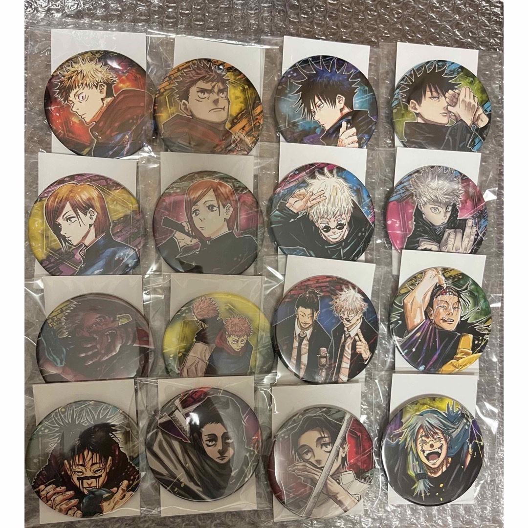 桃源暗鬼 印南幽 ホログラム缶バッジ 20点セット 桃源暗鬼 印南幽