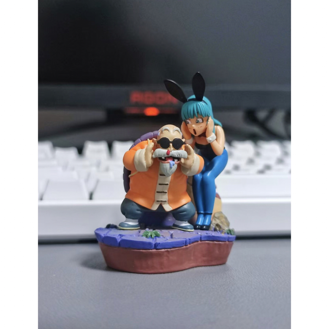 亀仙人＆ブルマ AとBバージョンあり ドラゴンボール ガレージキット