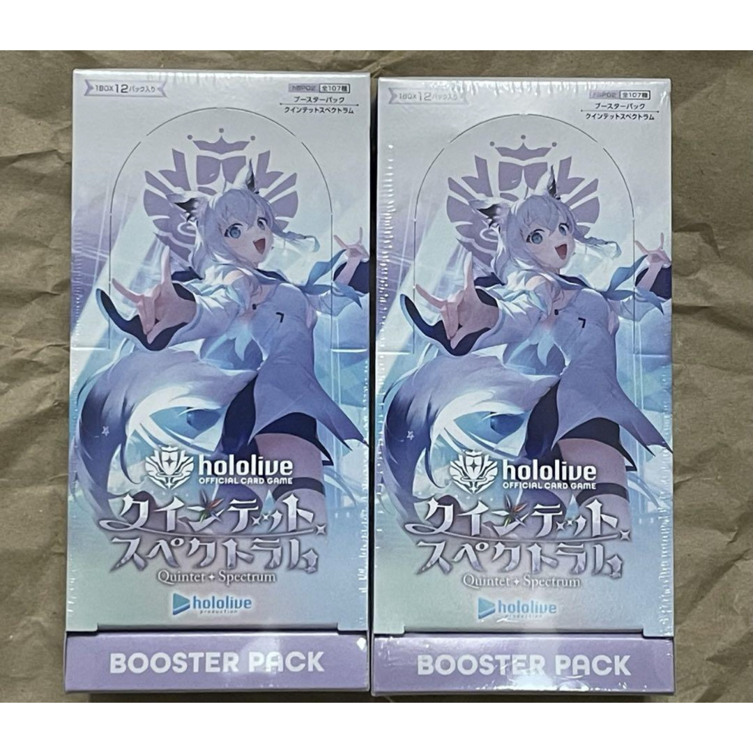 hololive ホロライブ クインテットスペクトラム ベスト 4BOX