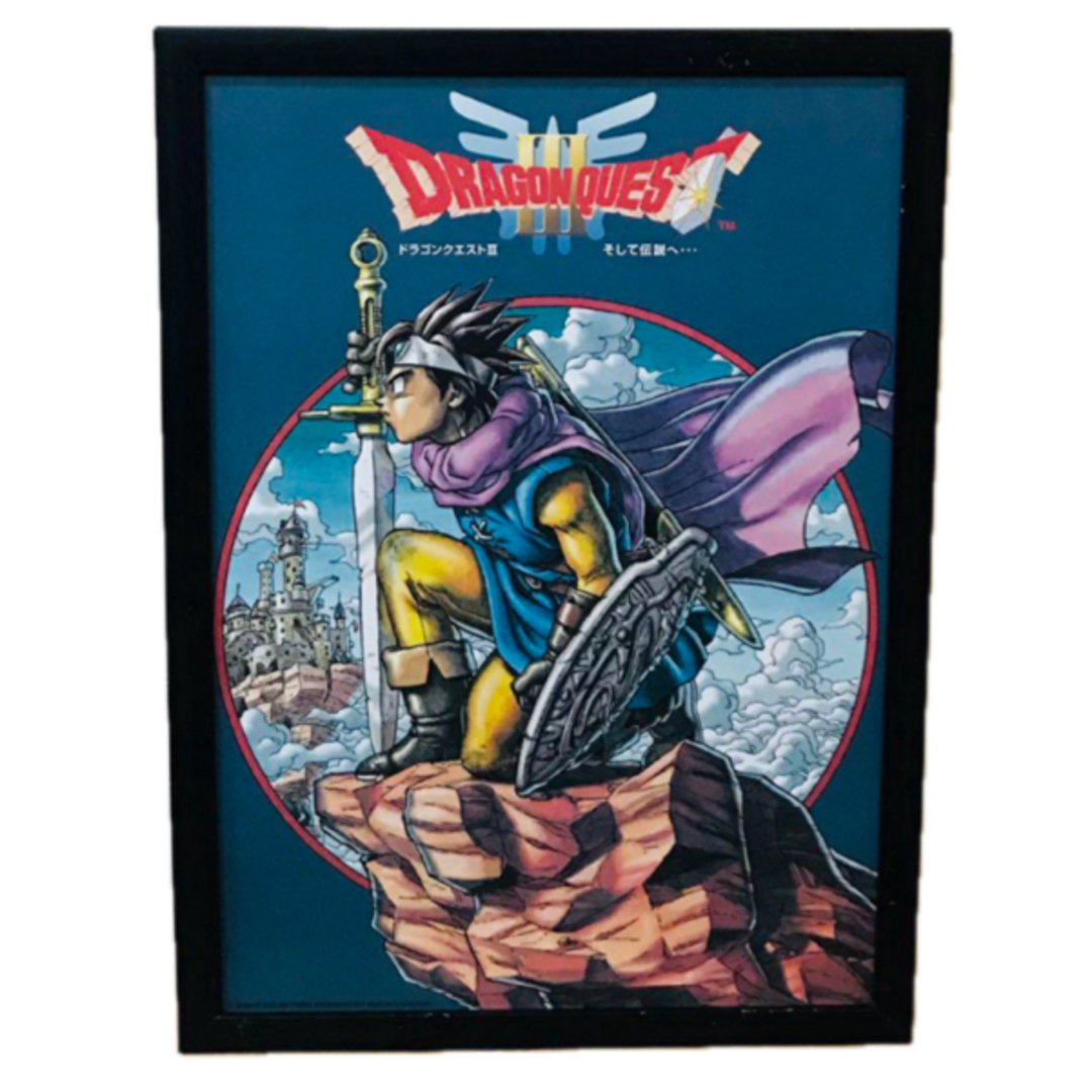 非売品 ドラゴンクエスト3 ポスター 原作鳥山明 ドラゴンクエストIII