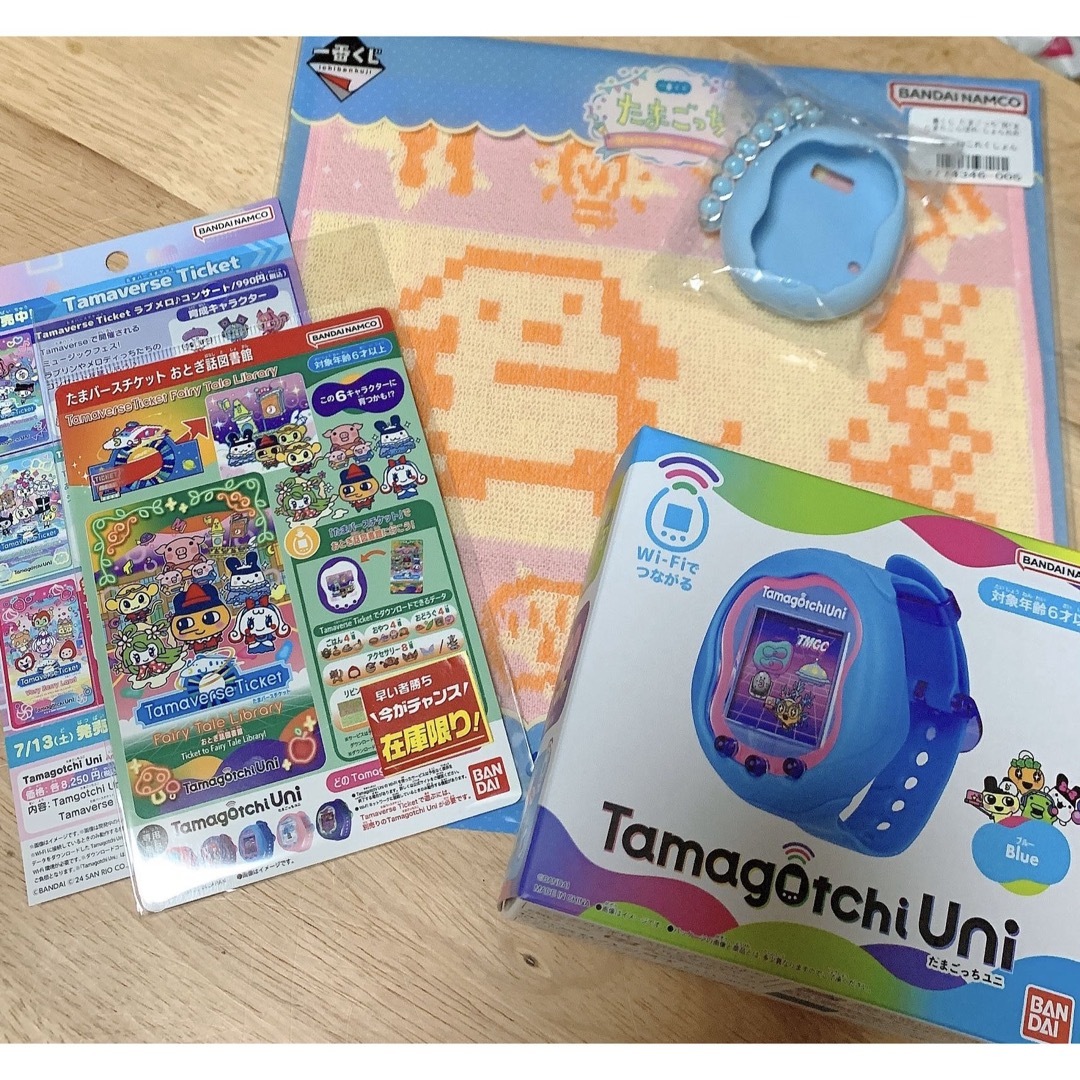 たまごっちユニ uni ブルー たまバースチケット エンジェル サンリオ