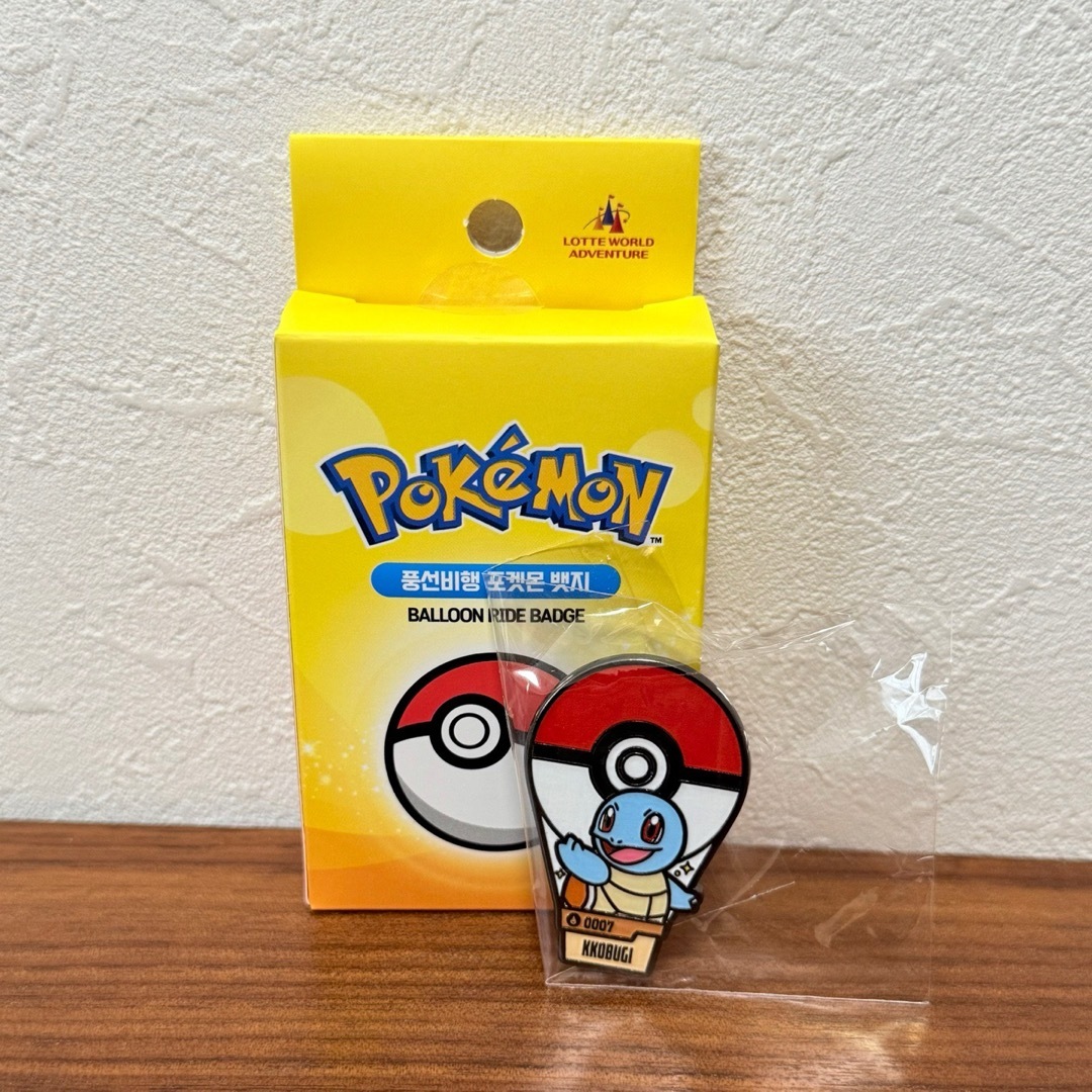韓国 ロッテワールド アドベンチャー ポケモン ピンバッジ ピンス 6点