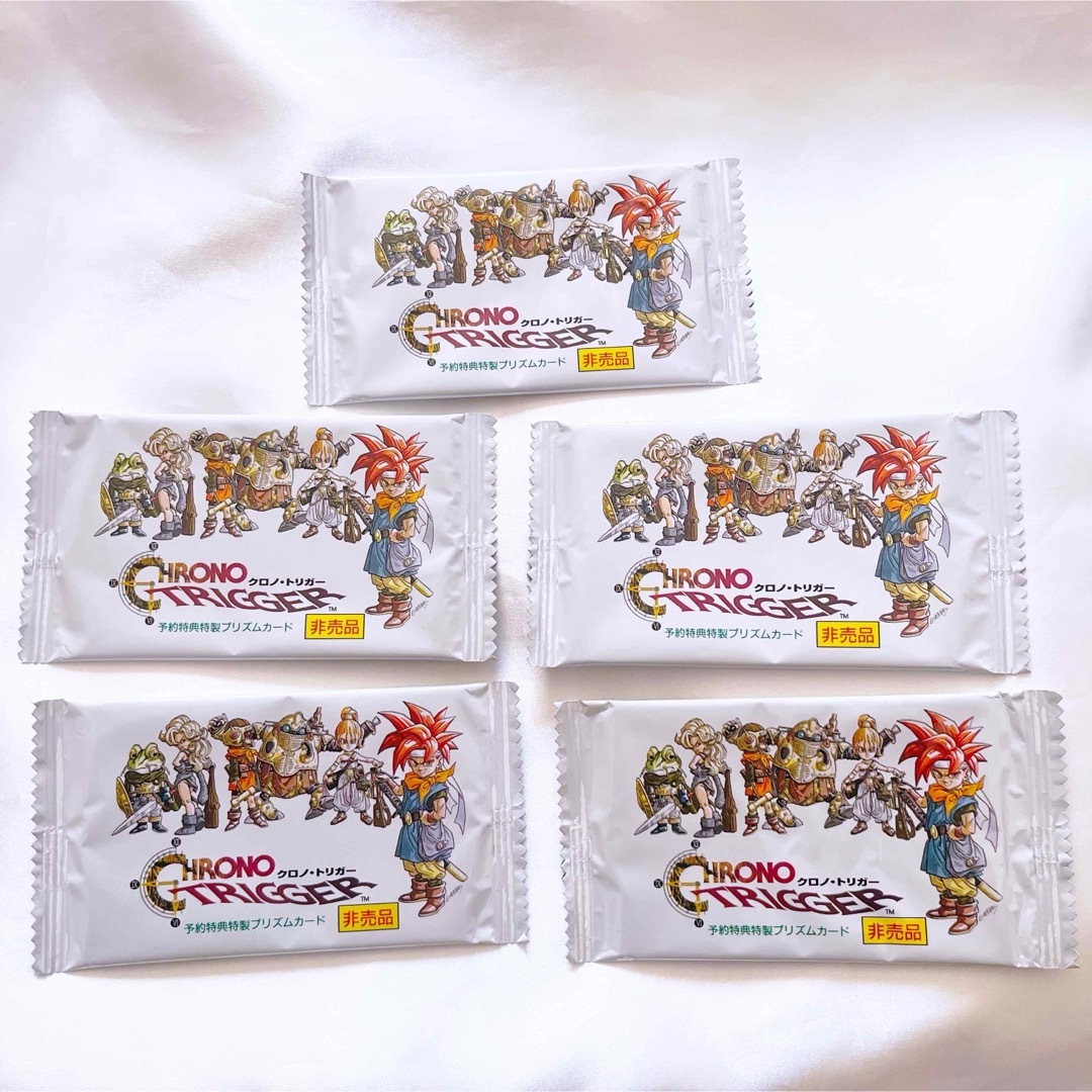 スーパーファミコン版 クロノトリガー予約特典プリズムカード6枚セット
