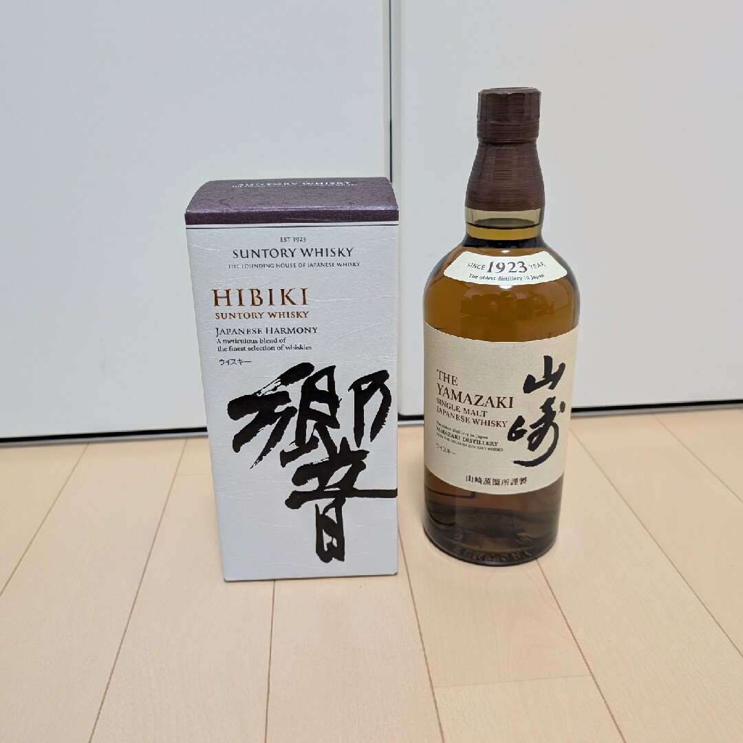 SUNTORY サントリー 山崎 白州 4本 未開封 シングルモルトウイスキー