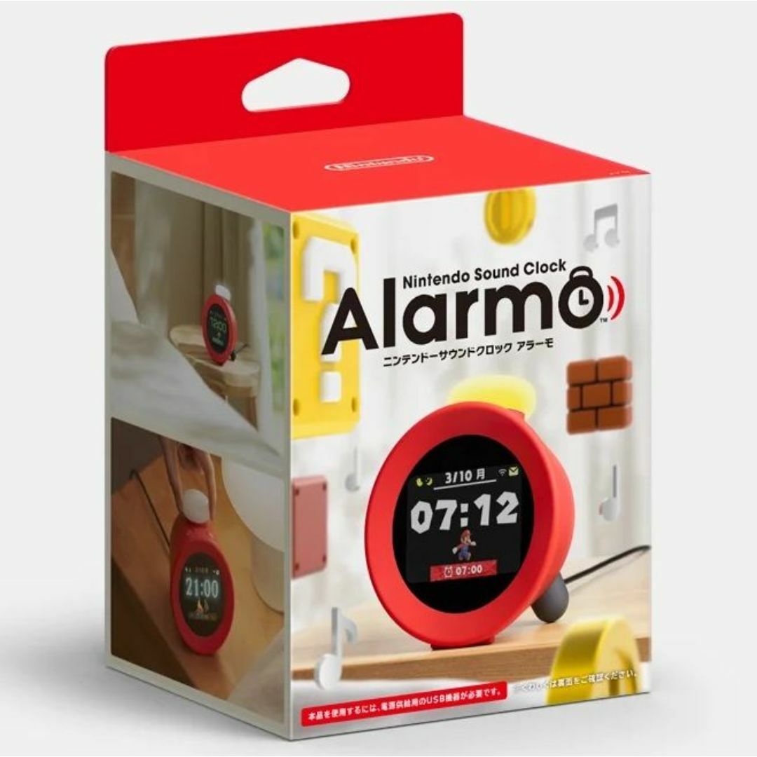 nintendo sound clock alarmo アラーモ任天堂
