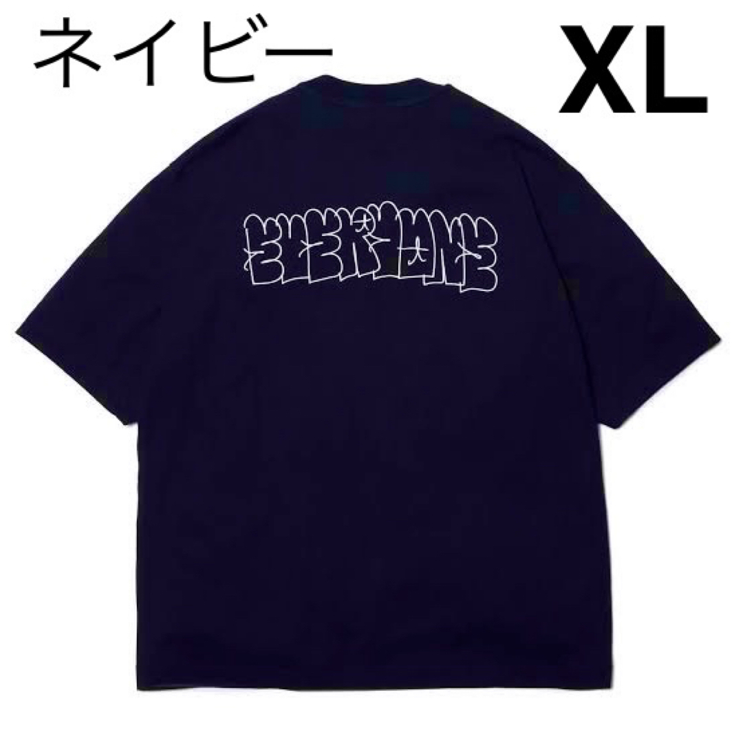 everyone × j.30000 ロゴT 青ロゴ