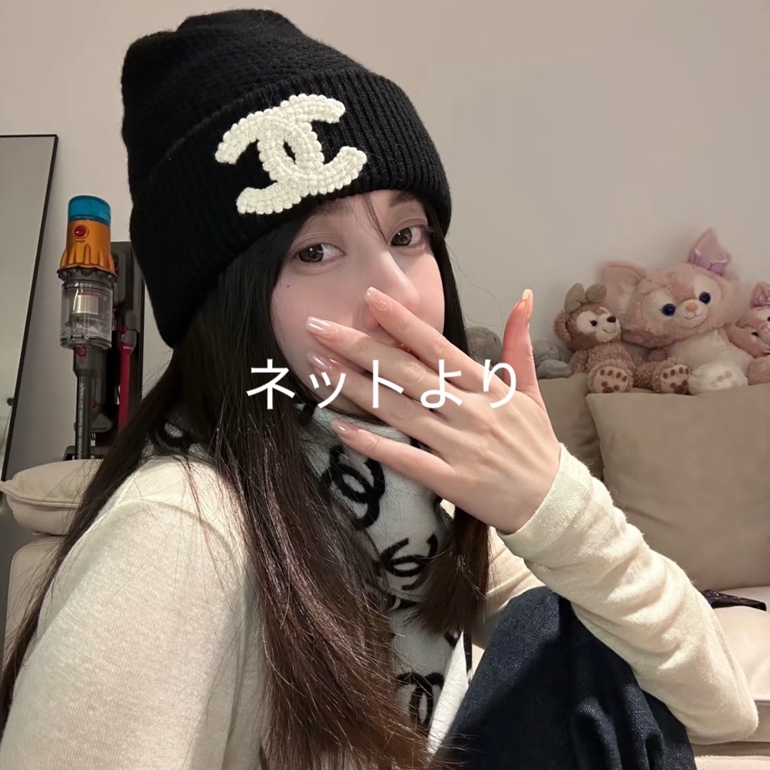 CHANEL - 【新品未使用】シャネル CHANEL 24B 大人気 ニット帽の通販