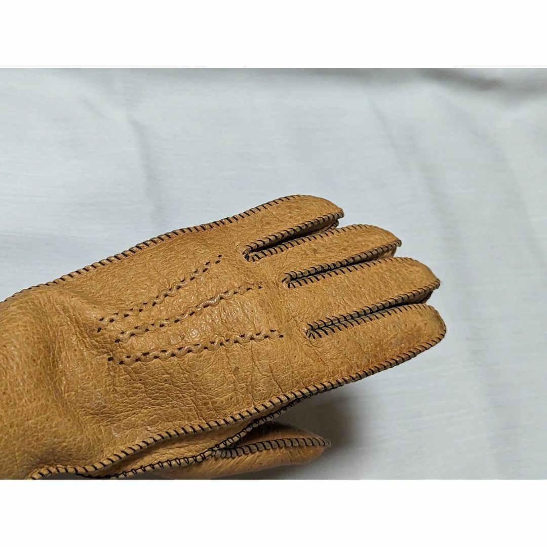 USAヴィンテージ 肉厚な極上のペッカリーグローブ レザーグローブ