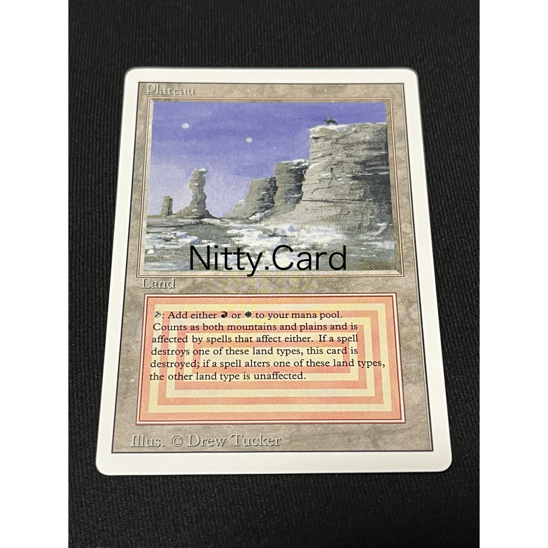 MTG 3ED リバイズド Plateau 英語版 1枚 MTG 3ED リバイズド Plateau