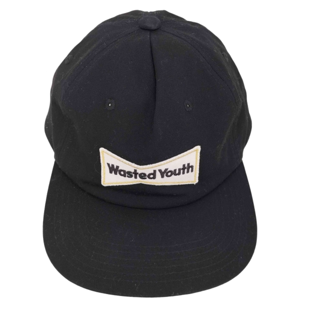 Wasted Youth ブラック キャップ WASTED YOUTH × TAPPEI CAP | VERDY'S