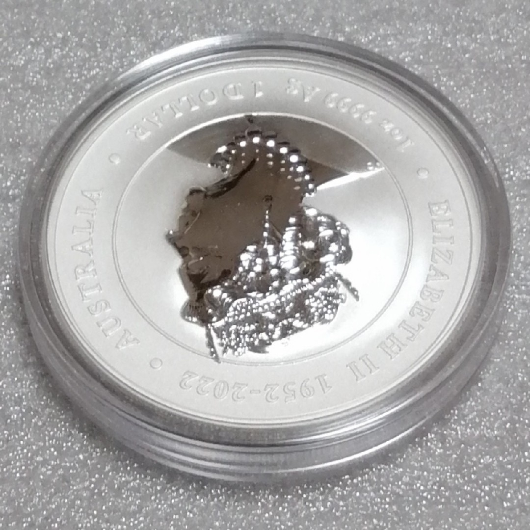 オーストラリア 2024 干支 ライラック ドラゴン 完全未使用品 1オンス