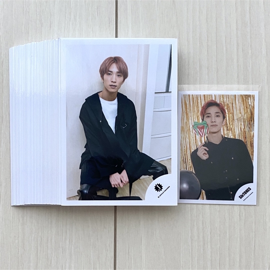 SixTONES 田中樹 グッズセット まとめ売り ハンガー うちわ 公式写真