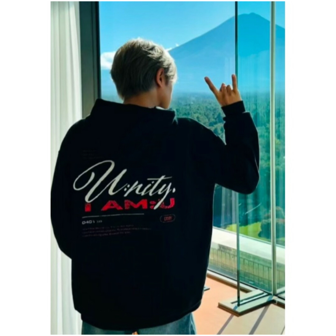 中島健人 I AM:U FC限定グッズパーカー light blue small 中島健人