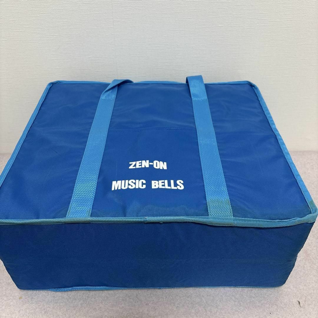 □【極美品】全音 ミュージック ゼンオン ハンドベル 23音 ケース付